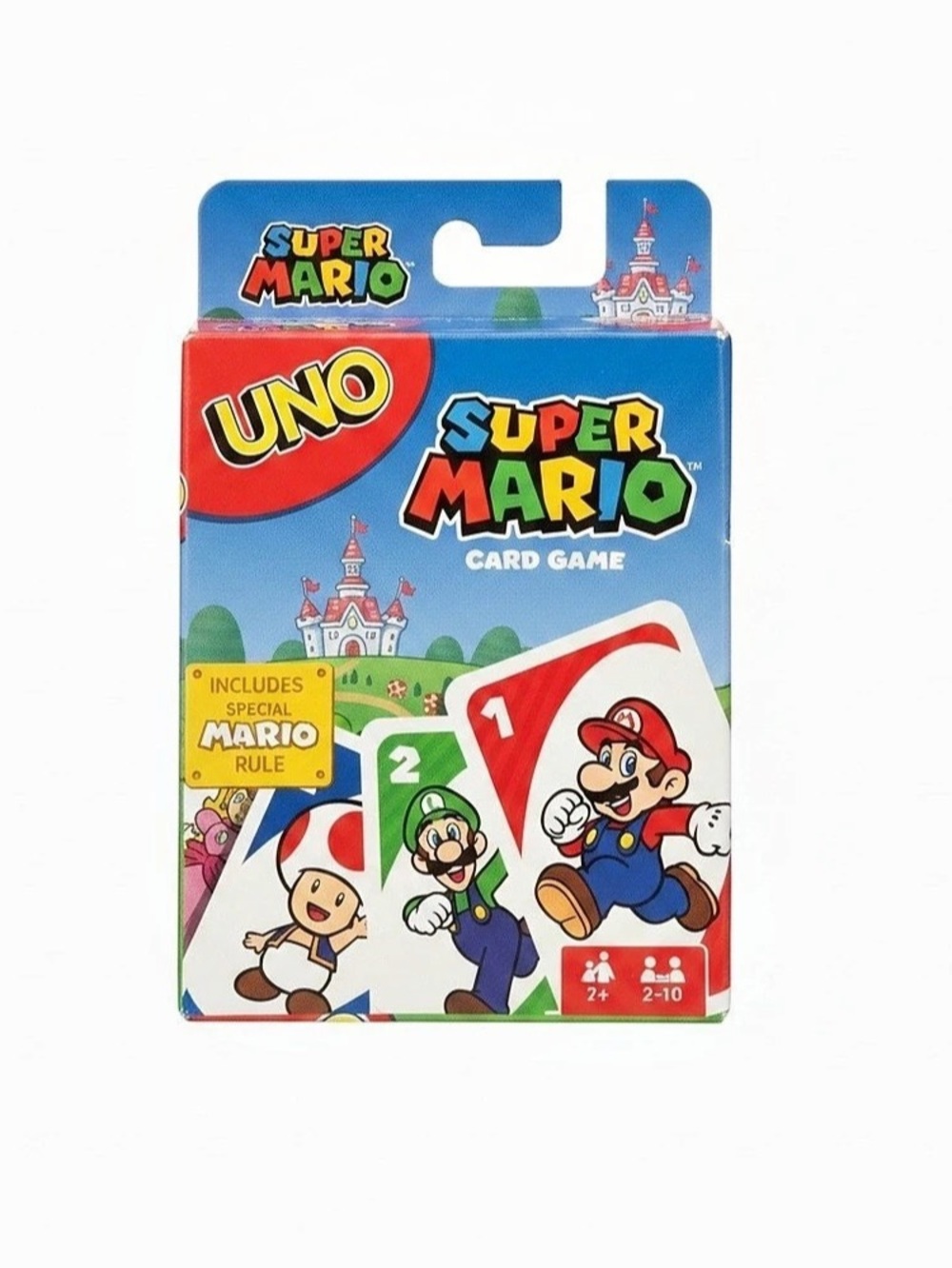 UNO Super Mario Card Game Red & Blue NWT